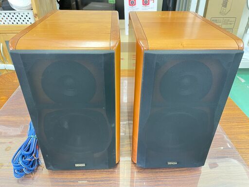 【DENON】動作未確認 デノン ペア 1998年頃 SC-E727R P.P.D.D ウーファー搭載 90年代 音楽 趣味 音響 福島 郡山市 a