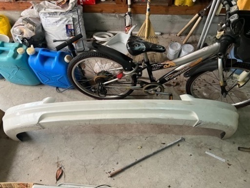 30セルシオ後期　WALD製フロントハーフスポイラー