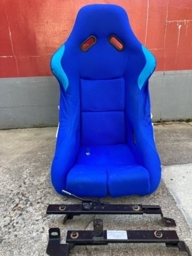 レカロ SP-G タイプ バケットシート FRP 青 GDB専用シールレール付き