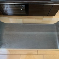 ニトリ　ローテーブル　センターテーブル　ダークブラウンの画像