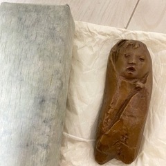 大西康彦ブロンズ彫刻「おくるみ」（8cm）の画像