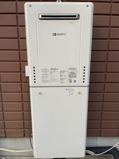 ノーリツ 給湯器 エコジョーズ プロパンガス　24号　オート　追い焚き　17年製　中古