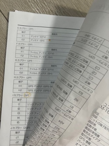 配線図付き　ホンダ　ギャザーズ　VXM-165VFi