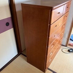 タンス　6段の画像