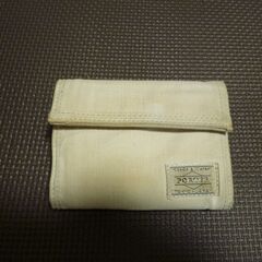 ポーター 折り畳み財布　ホワイト　PORTER