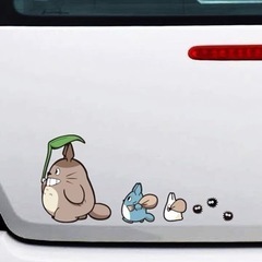 カーステッカー トトロ　5枚セットの画像