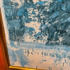 J.トレンツ.リャド 絵画 ペインティングフレーム 「ゲーテの詩と共に」の画像