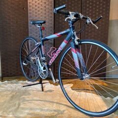 ■GIANT OCR ZERO ジャイアント 18速 ブラック アルミフレーム クロスバイク 自転車 札幌発★の画像