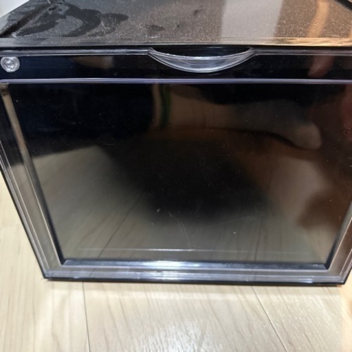 21個セット　OTYTY 収納ボックス シューズボックス 収納ケース  黒