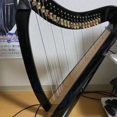 引き取り限定　美品　沙羅ハープ２３弦