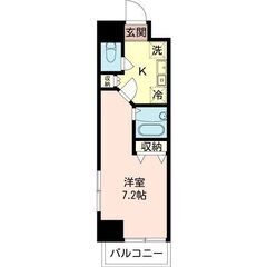 船橋市🗝️敷金礼金なし🌸🌸駅徒歩５分⭐オートロック🦜１K🌸宅配ボ...