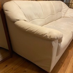 本革ソファの画像