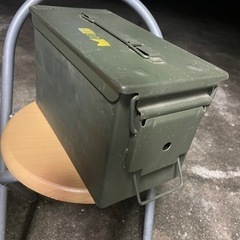 弾薬箱 アーモ缶 ミリタリー サバイバル 工具箱 アウトドア アンティーク USA の画像
