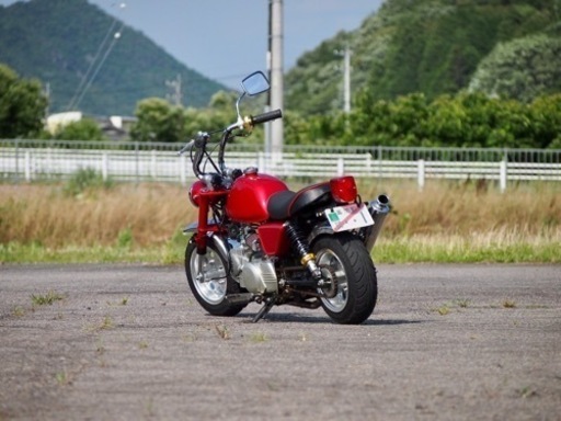 お買い上げいただきました、ありがとうございます。中華モンキー125シャコタン4L仕様実動