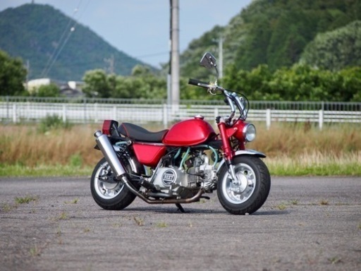 お買い上げいただきました、ありがとうございます。中華モンキー125シャコタン4L仕様実動