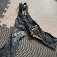 わんちゃん服オーバーオールの画像
