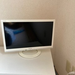 【早い者勝ち 締切ました　壊れたテレビ SHARP19インチをお譲りします】※テレビのみですの画像