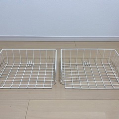 【受付終了】吊り下げワイヤー収納ラック