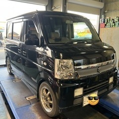 [値下げしました]H20年スズキエブリィワゴン　DA64W 車検...