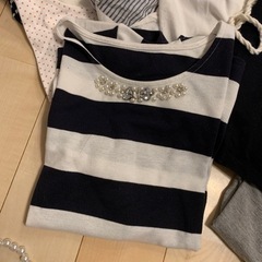 まとめ売り　トップス アース　ユニクロ　クリア　レース　フリルの画像
