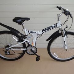 折りたたみマウンテンバイク２６インチ中古訳アリ