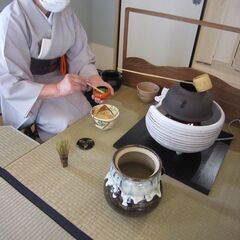猫のいる稽古場風景😽茶道・表千家の画像