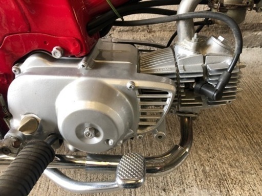 エンジン売れた為一旦受付中止します。カモメカブ C70 エンジン 塗装 実動