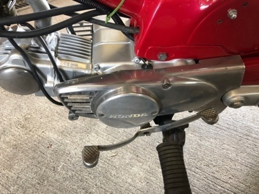 エンジン売れた為一旦受付中止します。カモメカブ C70 エンジン 塗装 実動