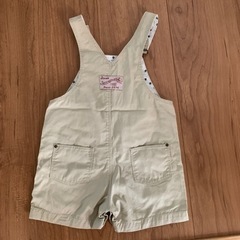 PETIT BATERAU サスペンダーパンツ　6Ｍの画像