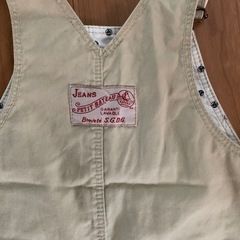 PETIT BATERAU サスペンダーパンツ　6Ｍの画像