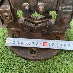 古い道具　鉄製特殊バイス　日立REX No1  MIYAGAWA.MFG.Co の画像