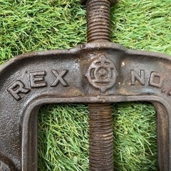 古い道具　鉄製特殊バイス　日立REX No1  MIYAGAWA.MFG.Co の画像