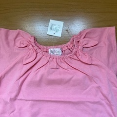 110cm女児半袖　新品（ピンク）の画像