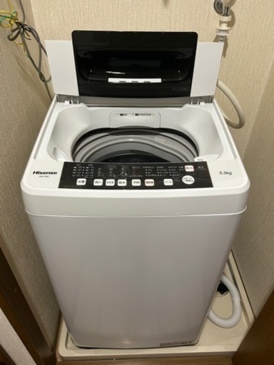 【取引完了】洗濯機(HAIER)  5.5kg