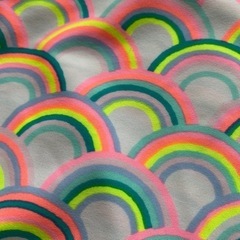 新品♡baby gap♡ラッシュガード虹★12～18months  80cmの画像