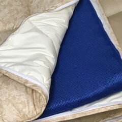 送料無料 四季ケアーループ 洗える敷布団 介護ベッド用 90*190cmの画像