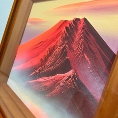 赤富士 立体画