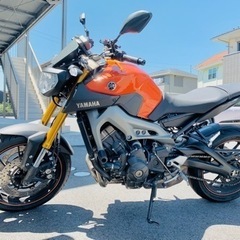 値下げYAMAHA MT-09 オレンジ