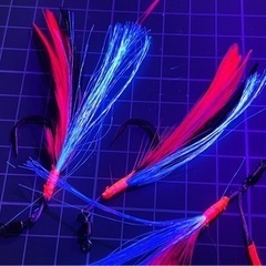 バラシ激減　なぜか釣れる毛針　ピンクインブラック　渋い時に自分だけ釣れてました。の画像