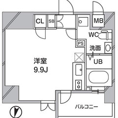✨敷金/礼金0円 ✨ 初期安物件💥保証人不要・ 金融ブラック・水商売・無職OK😄 京成千葉線 千葉中央駅 徒歩6分 ❗️千葉市中央区新宿１丁目16-1 ❗️ M25433 - 千葉市