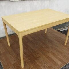 ■Tokyo Furniture■ダイニングテーブル　W120×H70×Ｄ75㎝　ナチュラル　木目　東京ファニチャー　