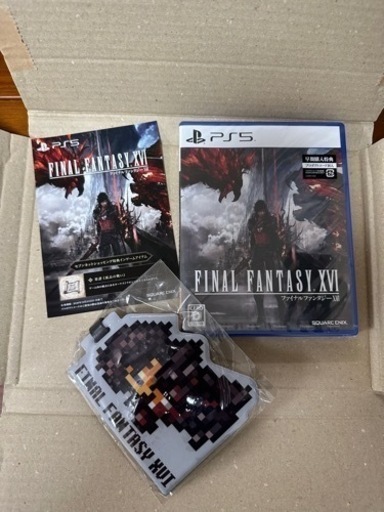 PS5 新品未開封　FF16 初回特典付