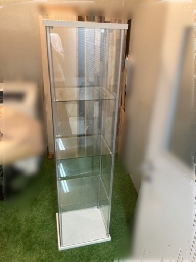 ガラス棚✴︎ディスプレイ用✴︎ガラスラック✴︎4段