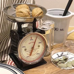 ダルトン　はかり　キッチンスケール 500g ブラック アンティーク調
