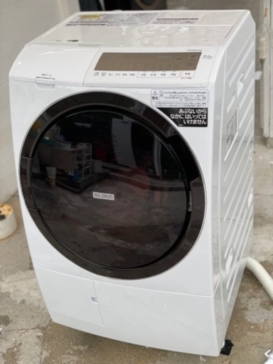 送料・設置込み　ドラム式洗濯乾燥機　10kg/6kg HITACHI 2021年