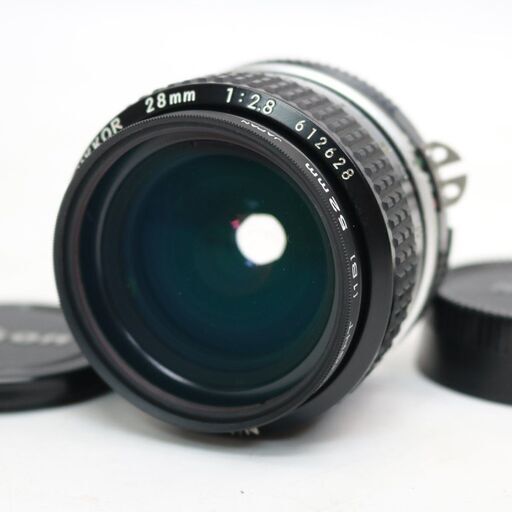 367)Nikon NIKKOR 28mm 1:2.8 カメラレンズ マニュアルフォーカス ニコン