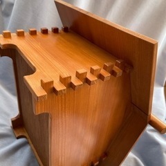 ※値下げ　木製小物入れ　オモチャ箱の画像