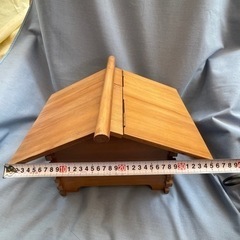 ※値下げ　木製小物入れ　オモチャ箱