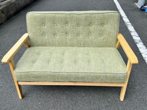 SALE!! ￥4400(税込) 二人掛けソファ