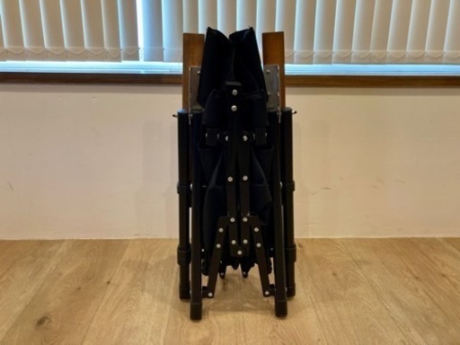 【お取引中】キャプテンスタッグCSブラックラベルローチェア